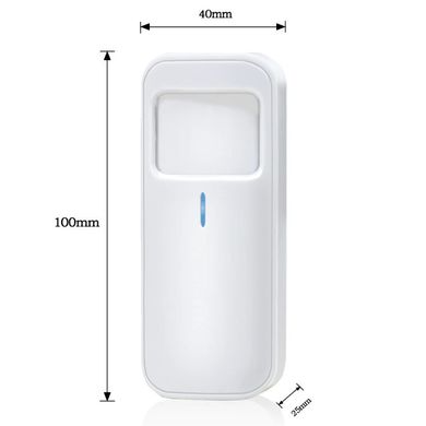 Wifi датчик руху для розумного будинку Konlen YN-808, оповіщення в додаток на смартфон