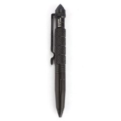 Тактическая ручка со стеклобоем Laix B2-H из авиационного алюминия, черная