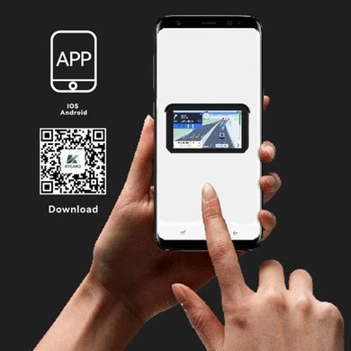 Відеореєстратор для мотоцикла + GPS навігатор 5 в 1: CarPlay / Android Auto + датчики тиску в шинах Nectronix M552