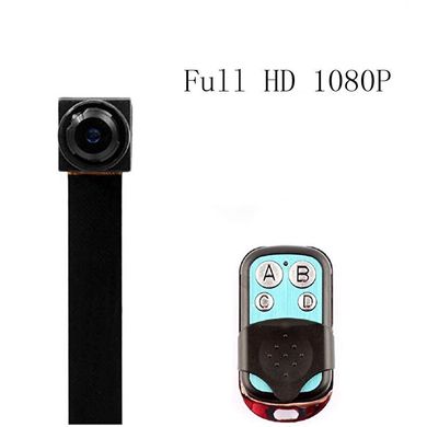 Мини камера с выносным объективом на шлейфе KONLEN S01, с пультом ДУ (ТОВАР С ДЕФЕКТОМ)